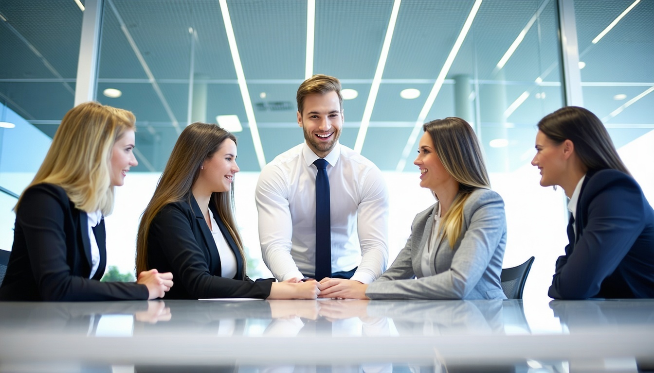 Professional recruiters matching candidates to hard-to-fill roles